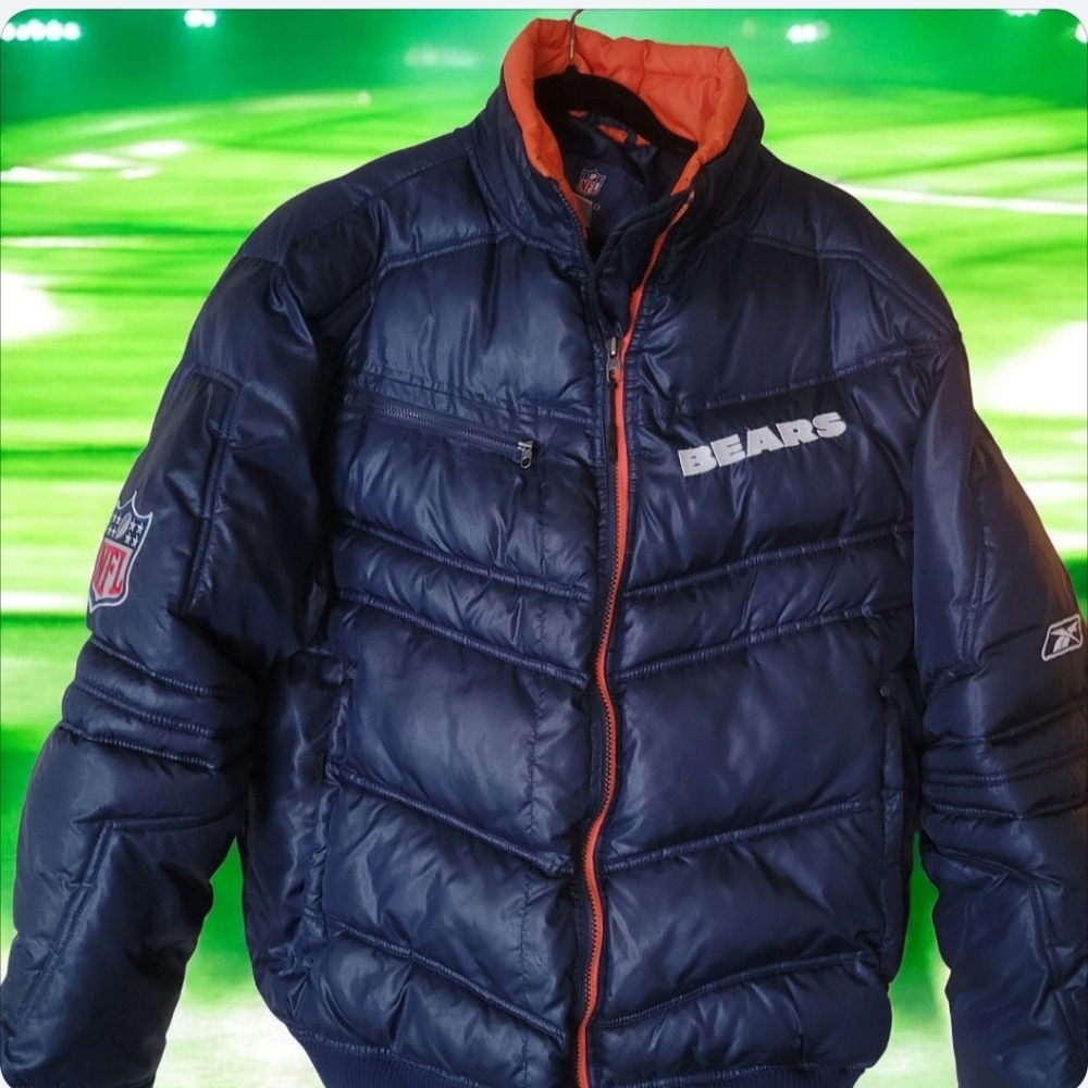 Bears Navy Blue Puffer Jacket